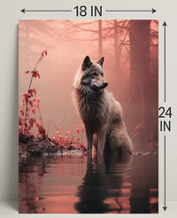 Serenity In The Mist Poster PosterGoat