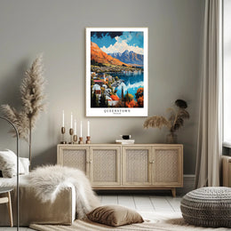Queenstown, New Zealand Poster PosterGoat