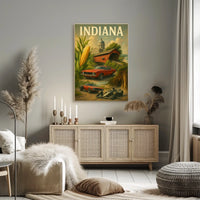 Indiana Heritage Poster