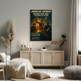 America's Answer: The Forge of Victory Poster