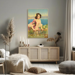 Lago Di Como Vintage Elegance Vintage Poster