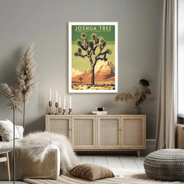 Joshua Tree National Park Scenic Poster Print