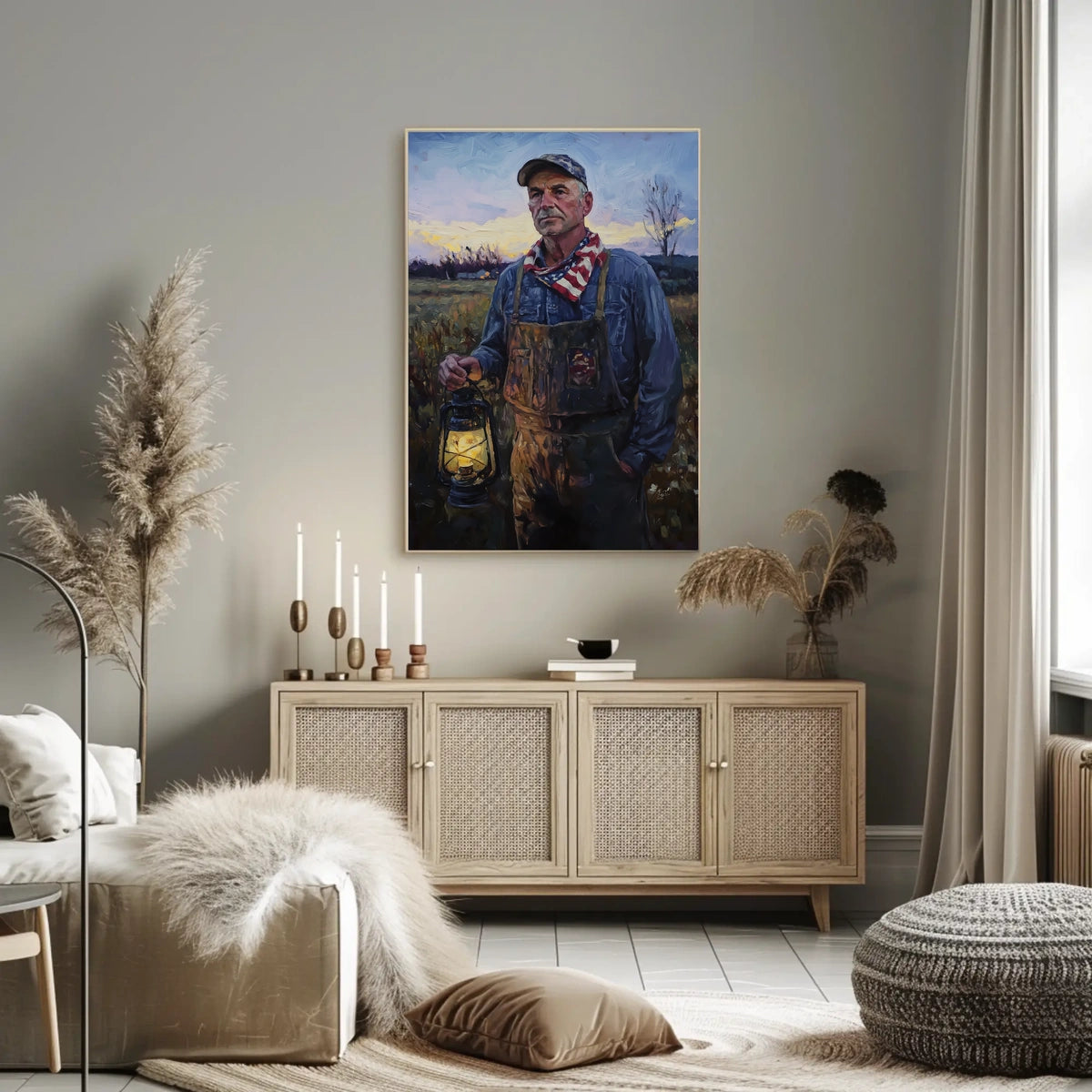 proud farmer Poster