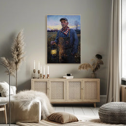 proud farmer Poster