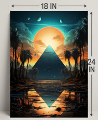 Celestial Reflections Poster