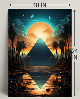 Celestial Reflections Poster