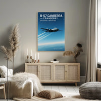 B-57 Canberra Cranberry Poster