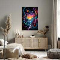 Cosmic Dreamscape Poster PosterGoat