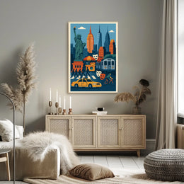 New York Vibes Poster