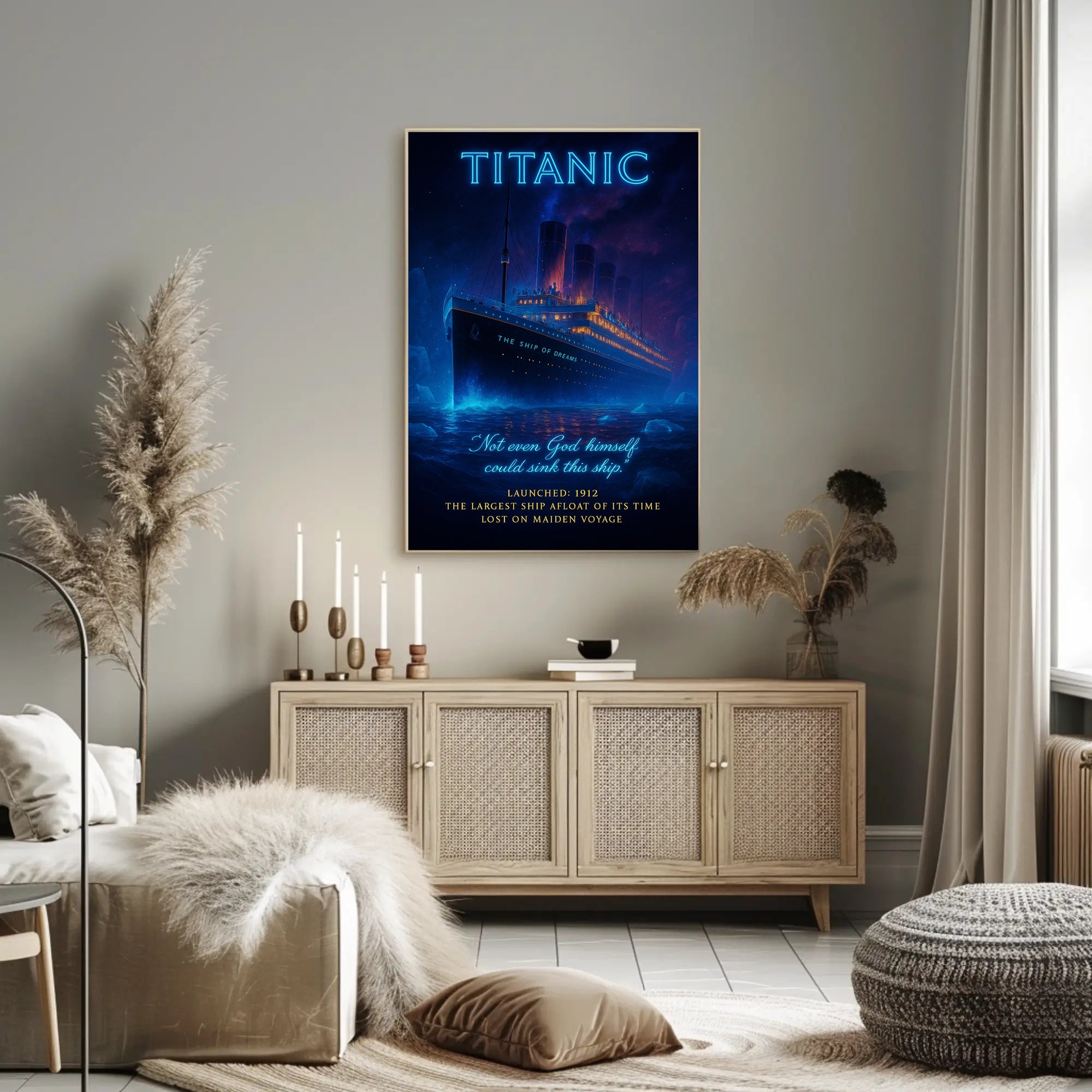 Titanic's Grand Voyage: Historical Poster