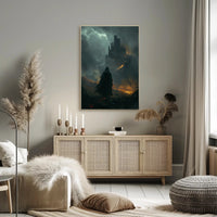 The Dark Fortress Wall Art Poster Print for Home Decor PosterGoat