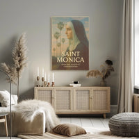 Saint Monica Poster