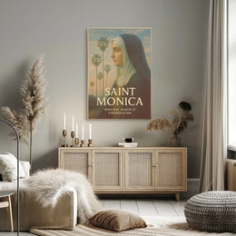 Saint Monica Poster