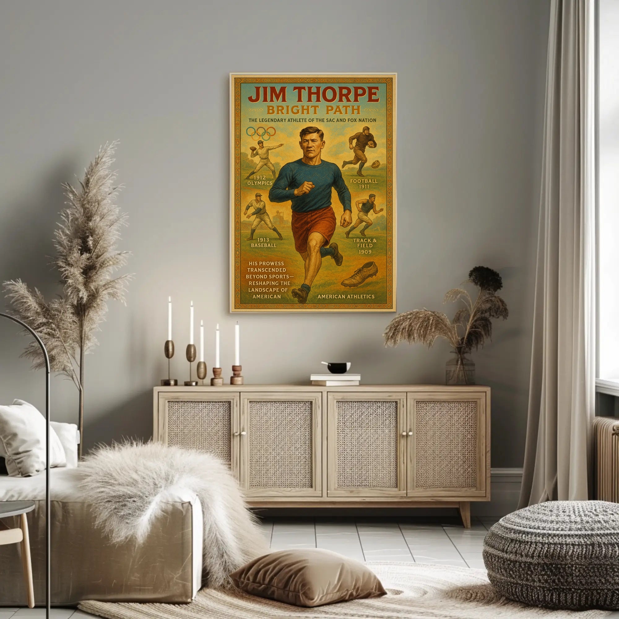 Jim Thorpe: Bright Path Poster