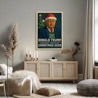 Pixelated Festive Style Art: Pop Culture Poster