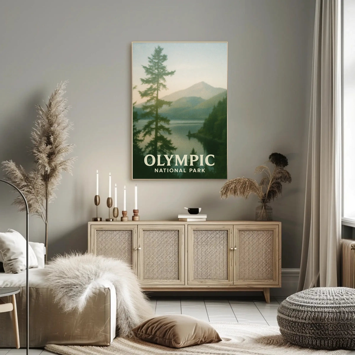Olympic National Park Poster