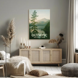 Olympic National Park Poster