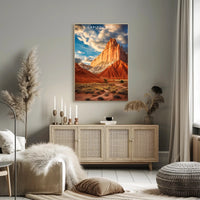 Capitol Reef Majestic Landscape Poster Print