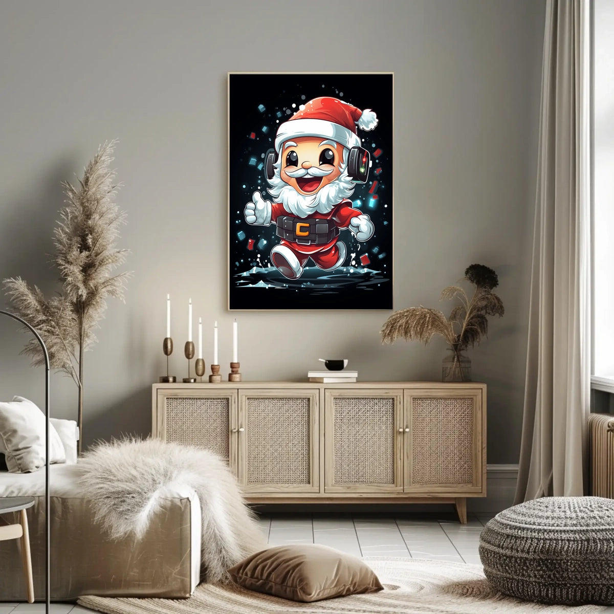 Festive Santa Adventure Poster