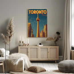Toronto Skyline Poster