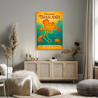 Thailand Travel Landmarks Culture Posters Poster