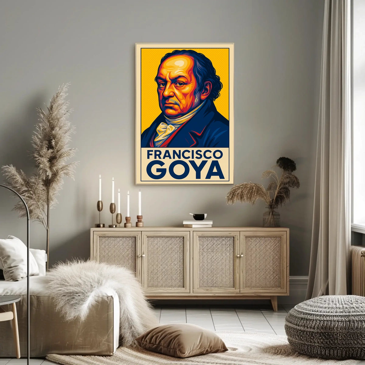 Francisco Goya Portrait Poster