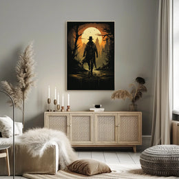 Shadowy Wanderer Poster