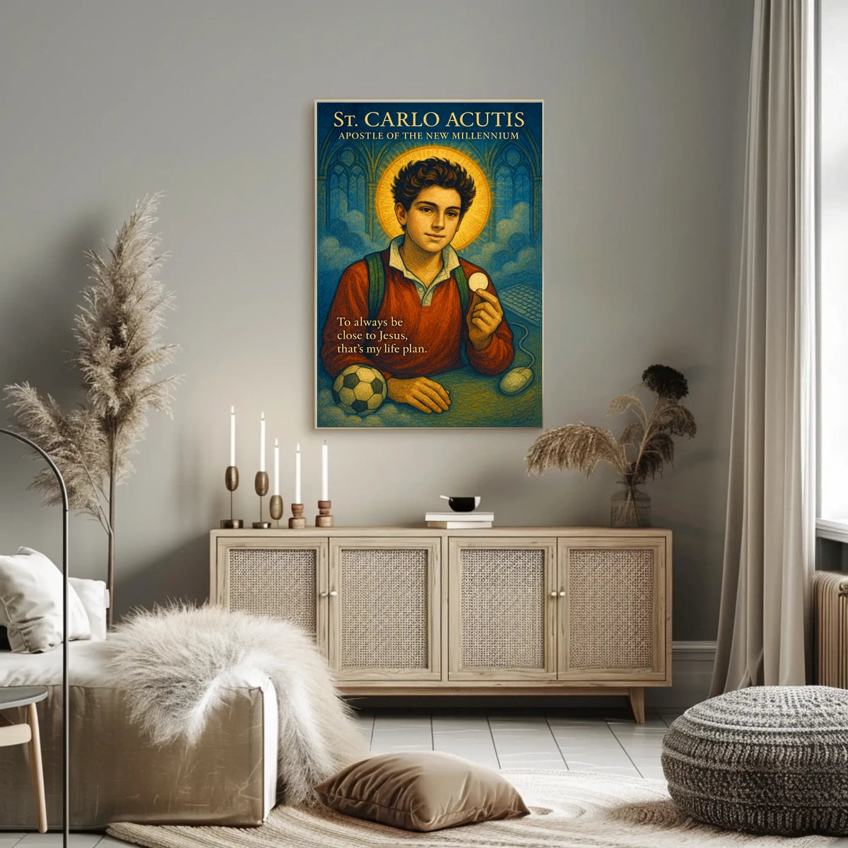 St. Carlo Acutis Apostle of the New Millennium Poster