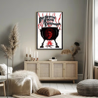 Ray Newton Mystic Entertainer Vintage Art Nouveau Poster