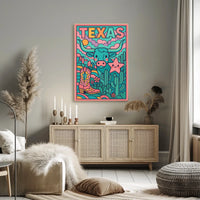 Texas Vibes Poster