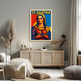 St. Agatha Poster