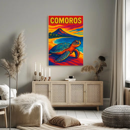 Comoros Coastal Beauty Poster