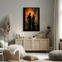 Celestial Evening Poster