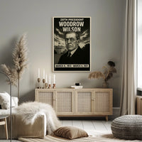 Woodrow Wilson 28Th President Poster
