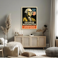 George Washington 1St President Poster