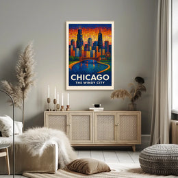 Chicago The Windy City Poster