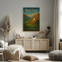 Wadi Doan Essence Of Yemen Poster