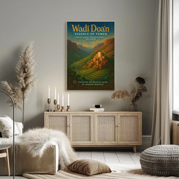 Wadi Doan Essence Of Yemen Poster