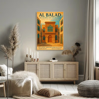 Al Balad The Colorful Old City Of Poster