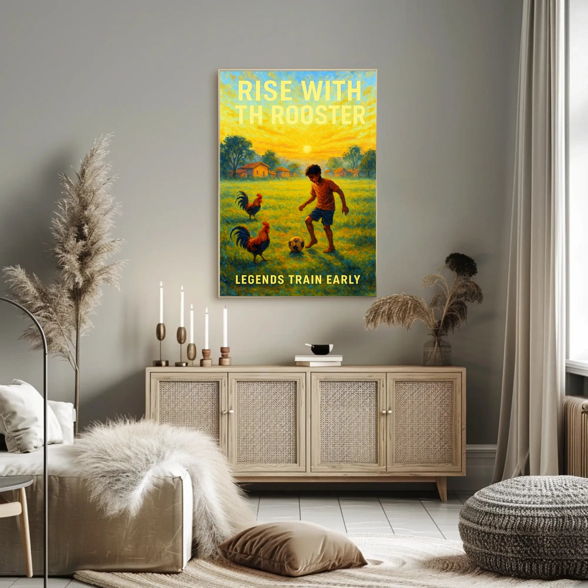 Rise with the Rooster Poster