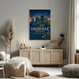 Louisville, Kentucky Tradition Meets Innovation Poster