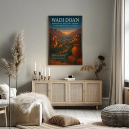 Wadi Doan Echoes Of Ancient Yemen Poster