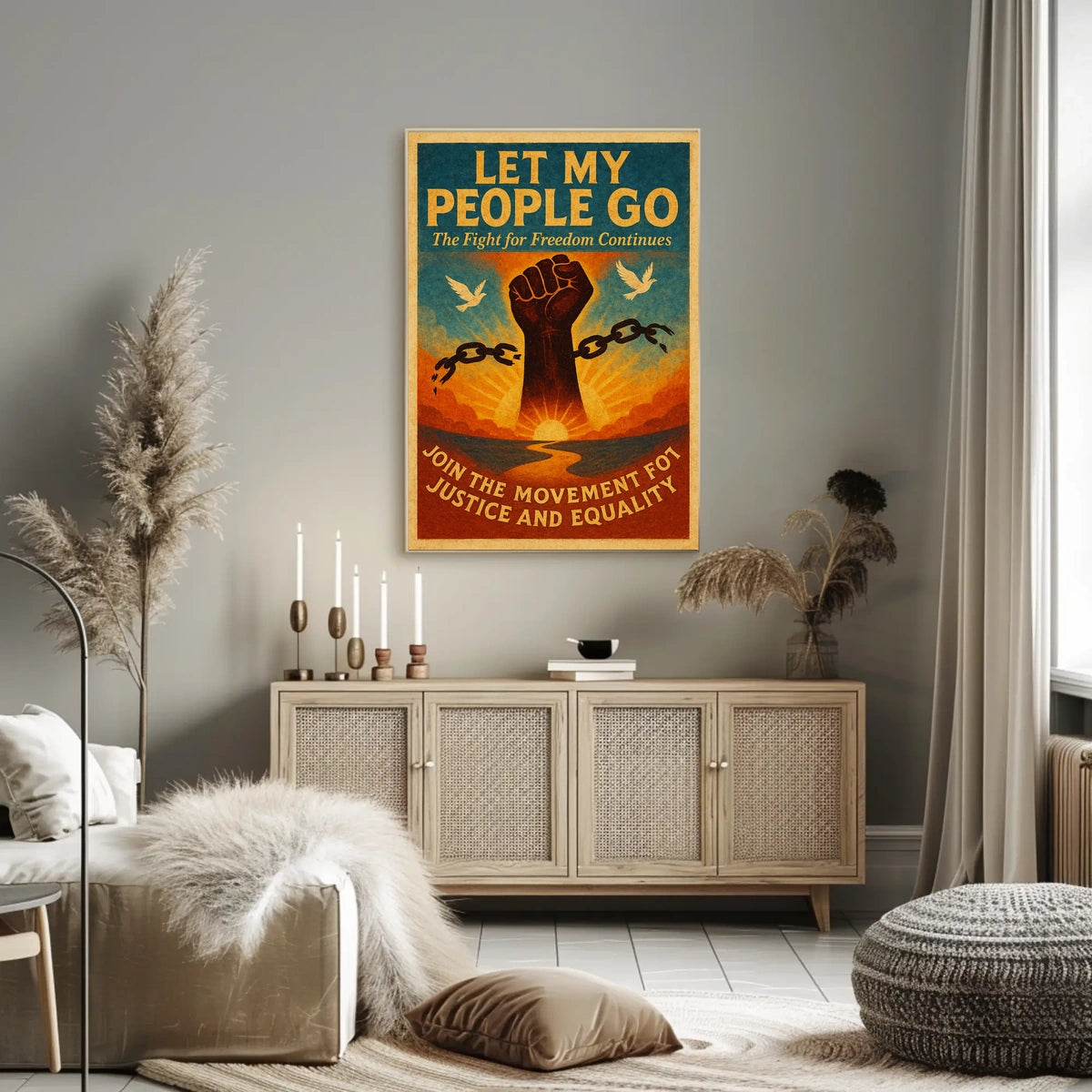 Let My People Go The Fight for Freedom Poster
