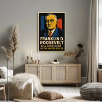 Franklin D. Roosevelt 32Nd President Poster