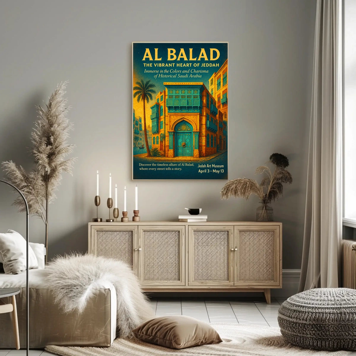 Al Balad The Vibrant Heart Of Jeddah Poster