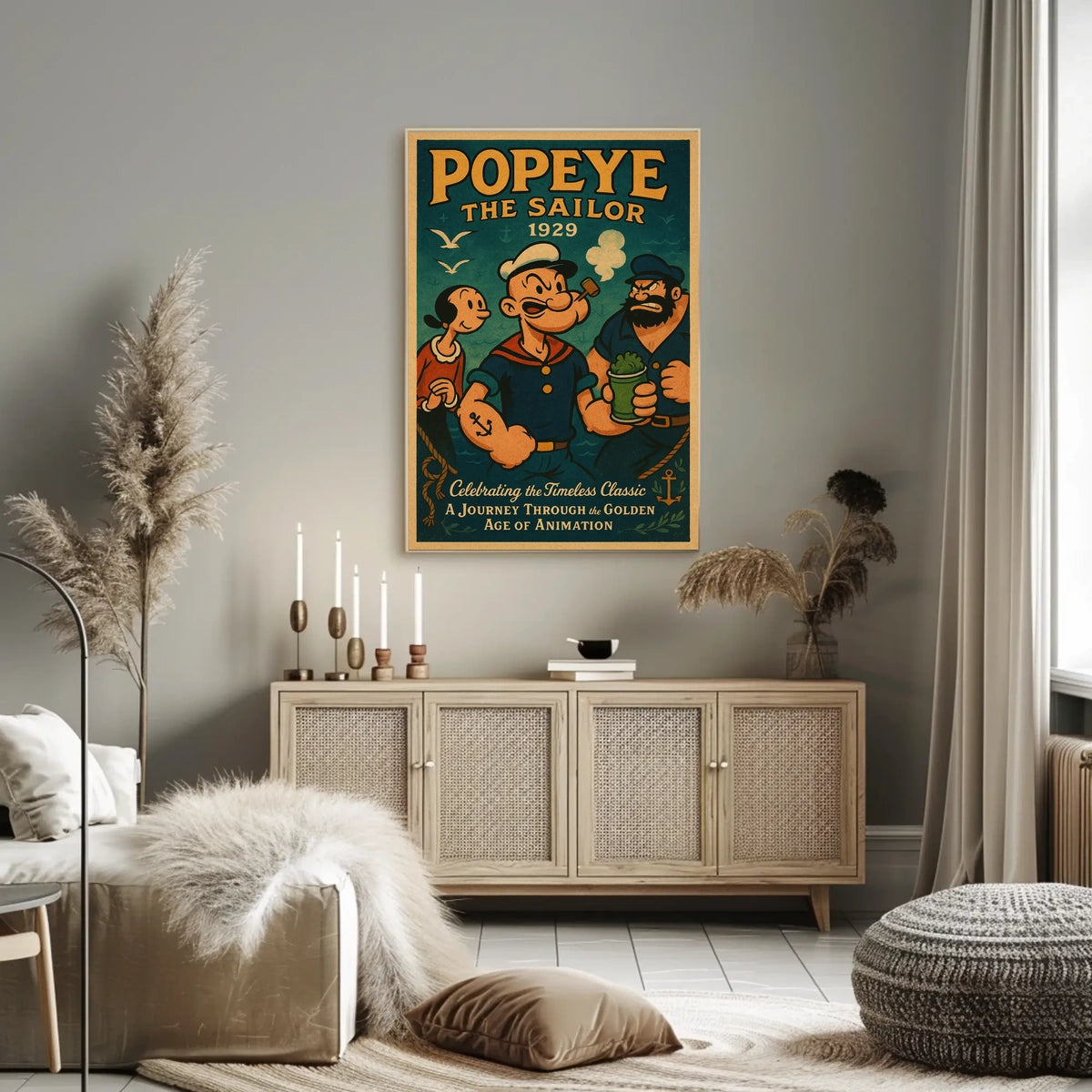 Popeye 1929 Art Poster POP-124