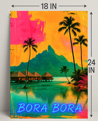 Bora Bora Paradise Poster PosterGoat