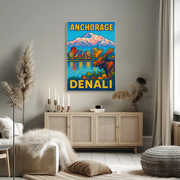 Anchorage Denali Poster