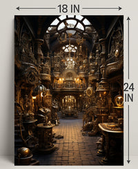 Steampunk Fantasy Workshop Poster