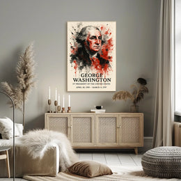George Washington 1St President Poster